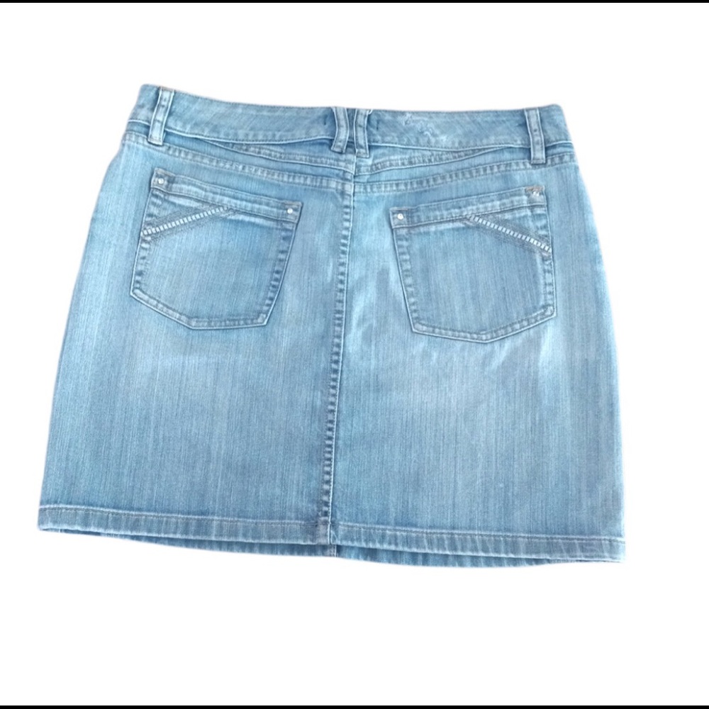Denim mini skirt, WHBM, size 8